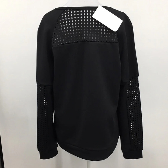 Fabletics Sweatshirt Womens XL Black Tilly Neoprene Dreams‎ Pullover - Picture 6 of 15
